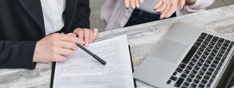 women discussing joint owned property